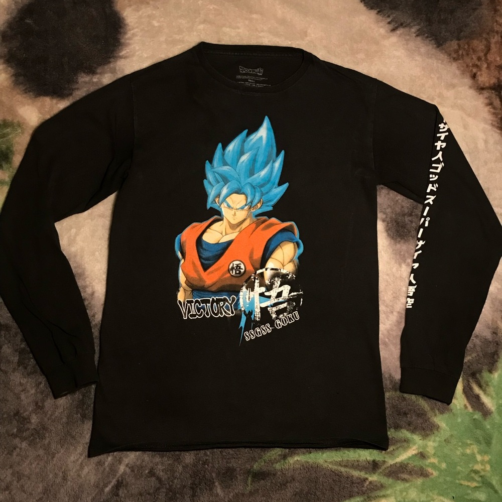 Dragon Ball Z Black Long Sleeve Shirt